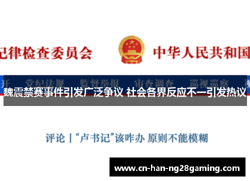 魏震禁赛事件引发广泛争议 社会各界反应不一引发热议