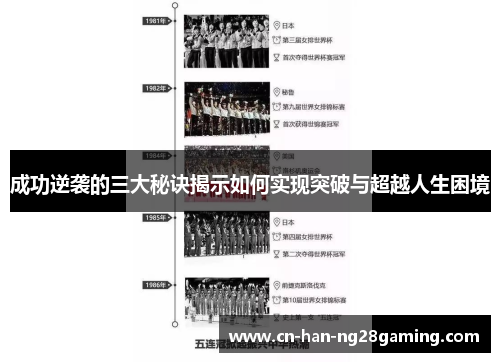成功逆袭的三大秘诀揭示如何实现突破与超越人生困境